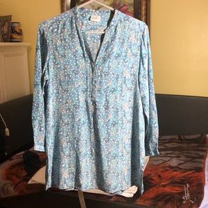 Cristina  Silk 100%‎ women’s blouse  long sleeve  Sz S